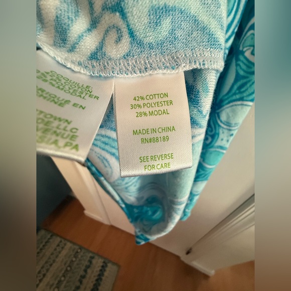 Lilly Pulitzer. Bridgette Strapless Smocked Dress. Size Medium. - Picture 8 of 8